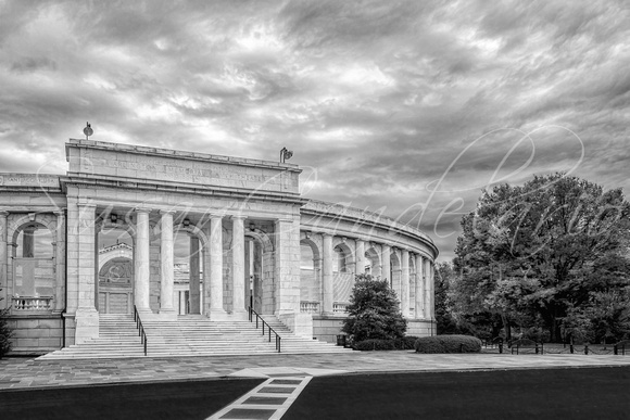 Arlington Memorial Amphitheater BW