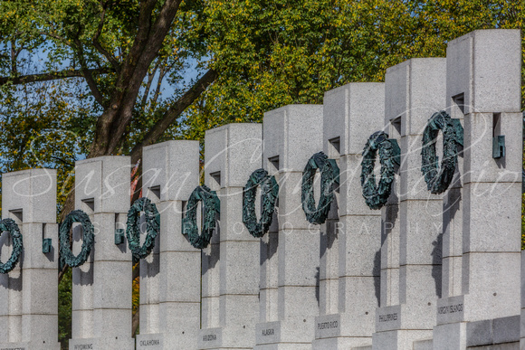 World War II Memorial Wreaths