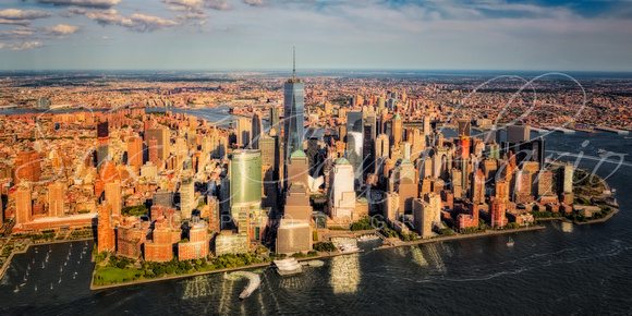 Manhattan (NYC) Aerial View