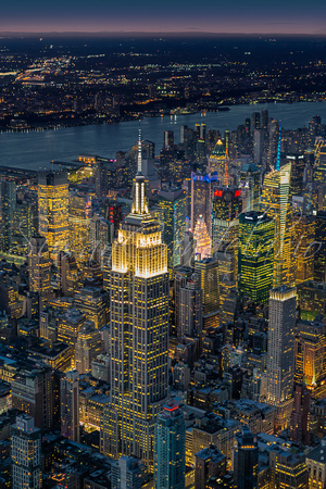Aerial View Of The Empire State Building