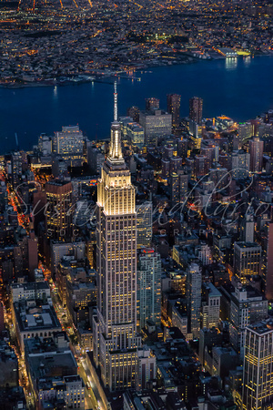 Empire State Building Aerial View
