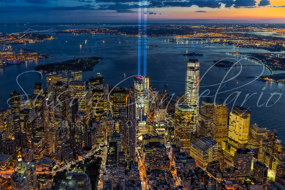 NYC 911 Tribute In Lights