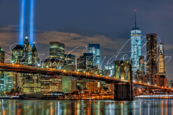 Brooklyn Bridge NYC 911 Tribute