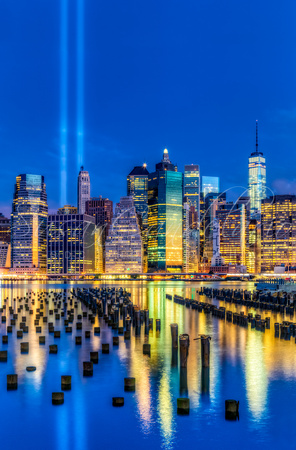 Manhattan NYC 911 Tribute