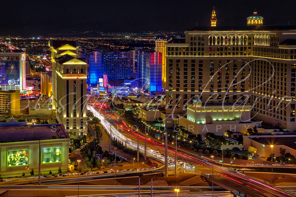 Las Vegas Strip Aerial View -