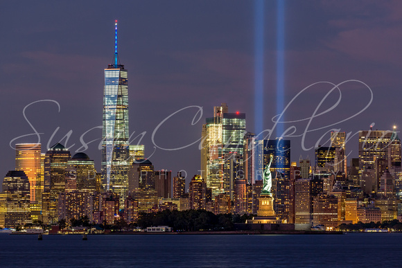 World Trade Center (WTC) Tribute In Light Memorial