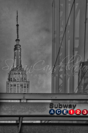 Empire State 34th St Subway NYC