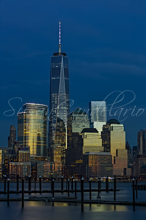 One World Trade Center At Twilight