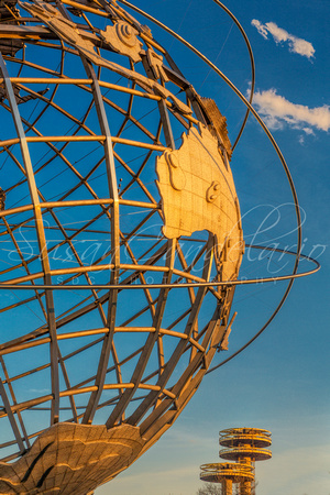 NYC Unisphere and Observatory Pavilions