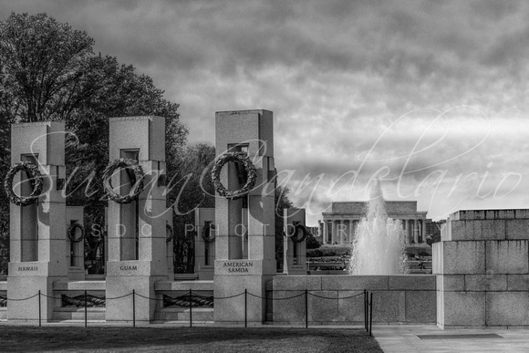 World War II Memorial BW
