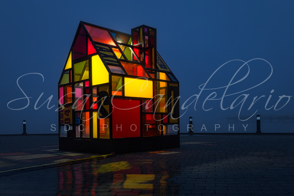 Colorful Glass House
