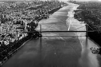 Aerial View Of The GW Bridge