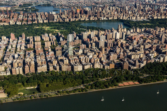 Central Park NYC Aerial View