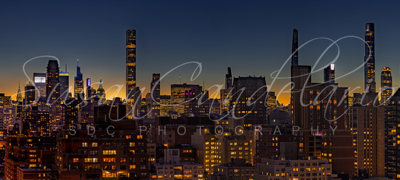 NYC Skyline Dusk