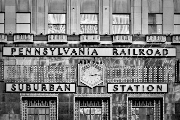 Pennsylvania Suburban Station BW