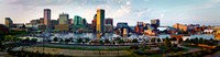 Baltimore Harbor Skyline Panorama