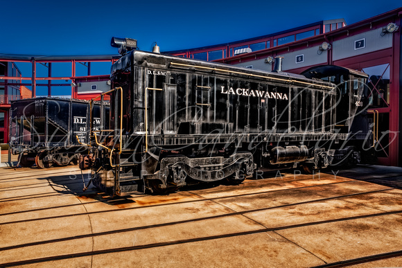 Lackawanna D.L. and W. Train BW