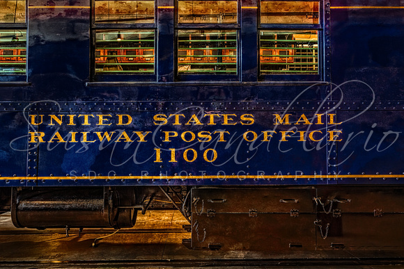 US Mail Railway Post Office Train