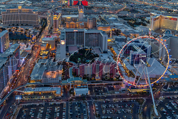 Las Vegas Strip Aerial