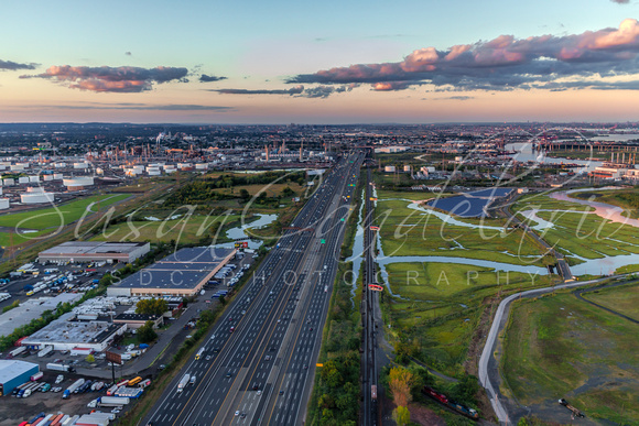 New Jersey Turnpike Aerial View