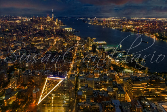 NYC Aerial  Skyline