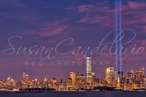 NYC  Landmarks WTC Tribute In Light