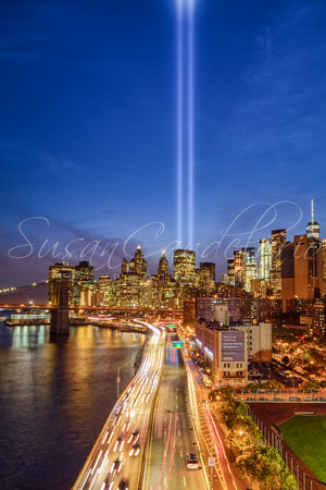 911 Tribute In Light In NYC II