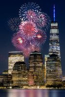 WTC NYC Fireworks