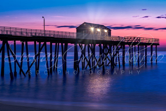 First Light At The Jersey Shore Pier