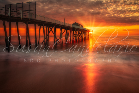 Sunrise At The Jersey Shore Pier