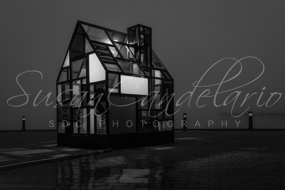 Colorful Glass House BW-2