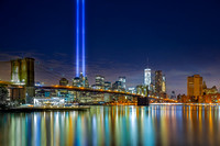 Brooklyn Bridge 911 Tribute NYC