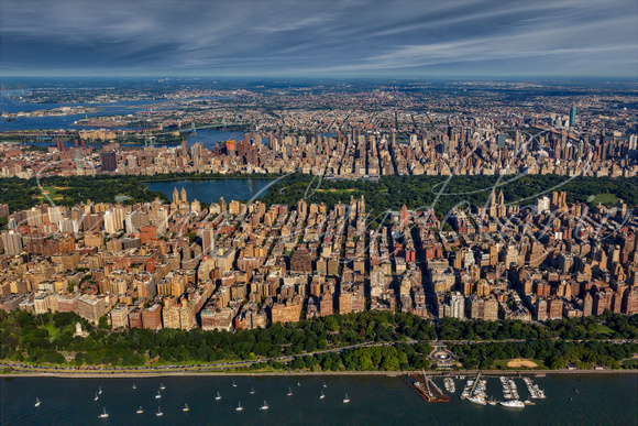 Central Park NYC Aerial