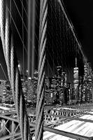 Brooklyn Bridge NYC 911 BW