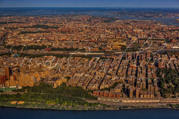 Manhattan Bronx NYC Aerial