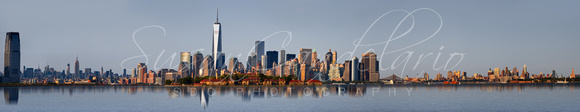 NJ NYC Skyline Panorama