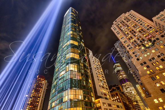 WTC NYC 911 Tribute In Lights