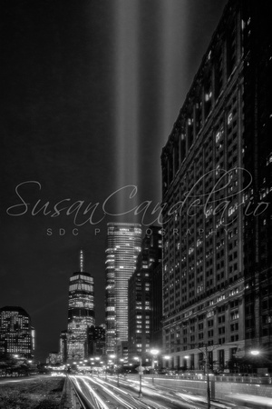 A 911 NYC Tribute In light BW BW