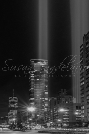 A NYC 911 Tribute In light BW
