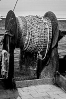 Fishing Troller Nets BW