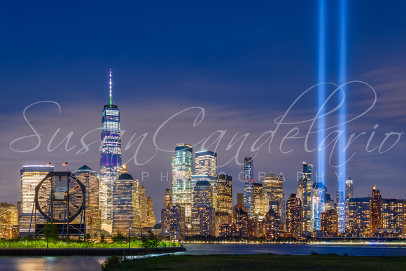 Colgate Clock WTC 911 Lights