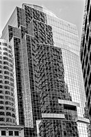 Boston New And Old Architecture BW