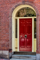 Acorn Street Red Door