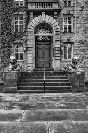 Princeton Nassau Hall BW
