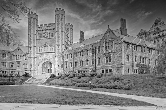 Princeton University Blair Hall  BW