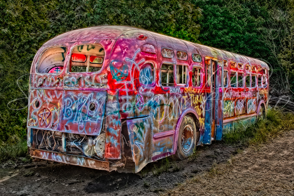 Haunted Graffiti Bus II