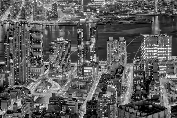 Aerial NYC East Side