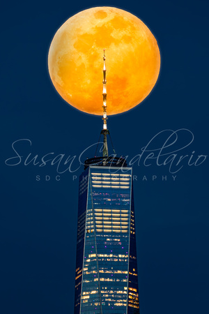 World Trade Center Super Moon