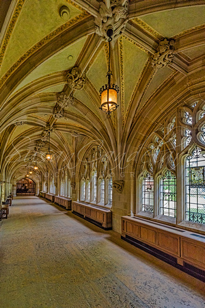 Yale University Cloister Hallway II