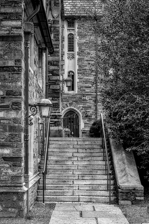Princeton University Dorms BW